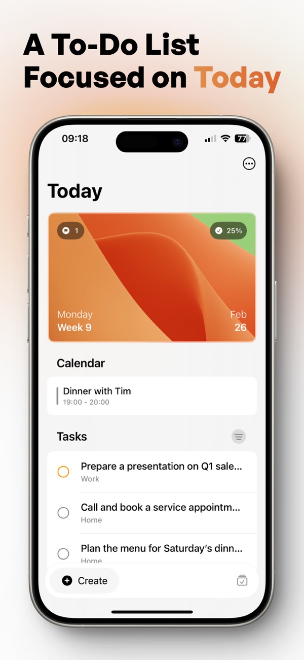 Today App: Daily To-Do List – iOS App Review